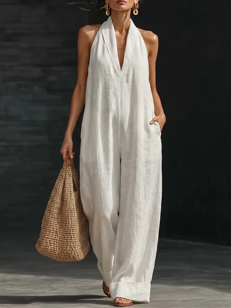 Flowy Strap Jumpsuit