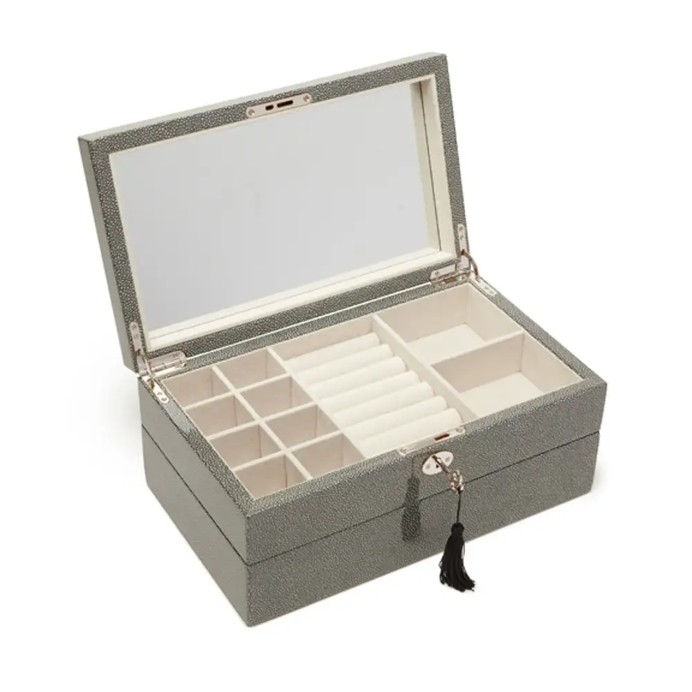 Hinged Stackable Jewelry Box Set