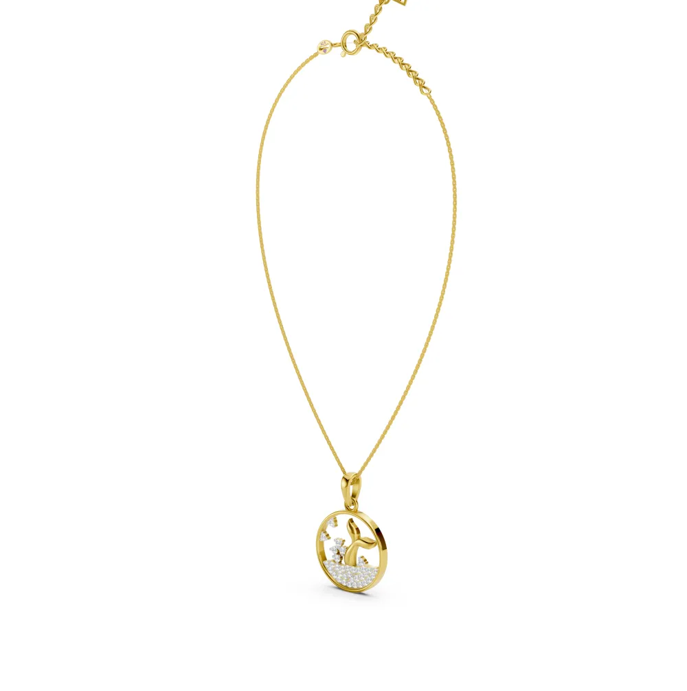Whale Tail Everyday Necklace