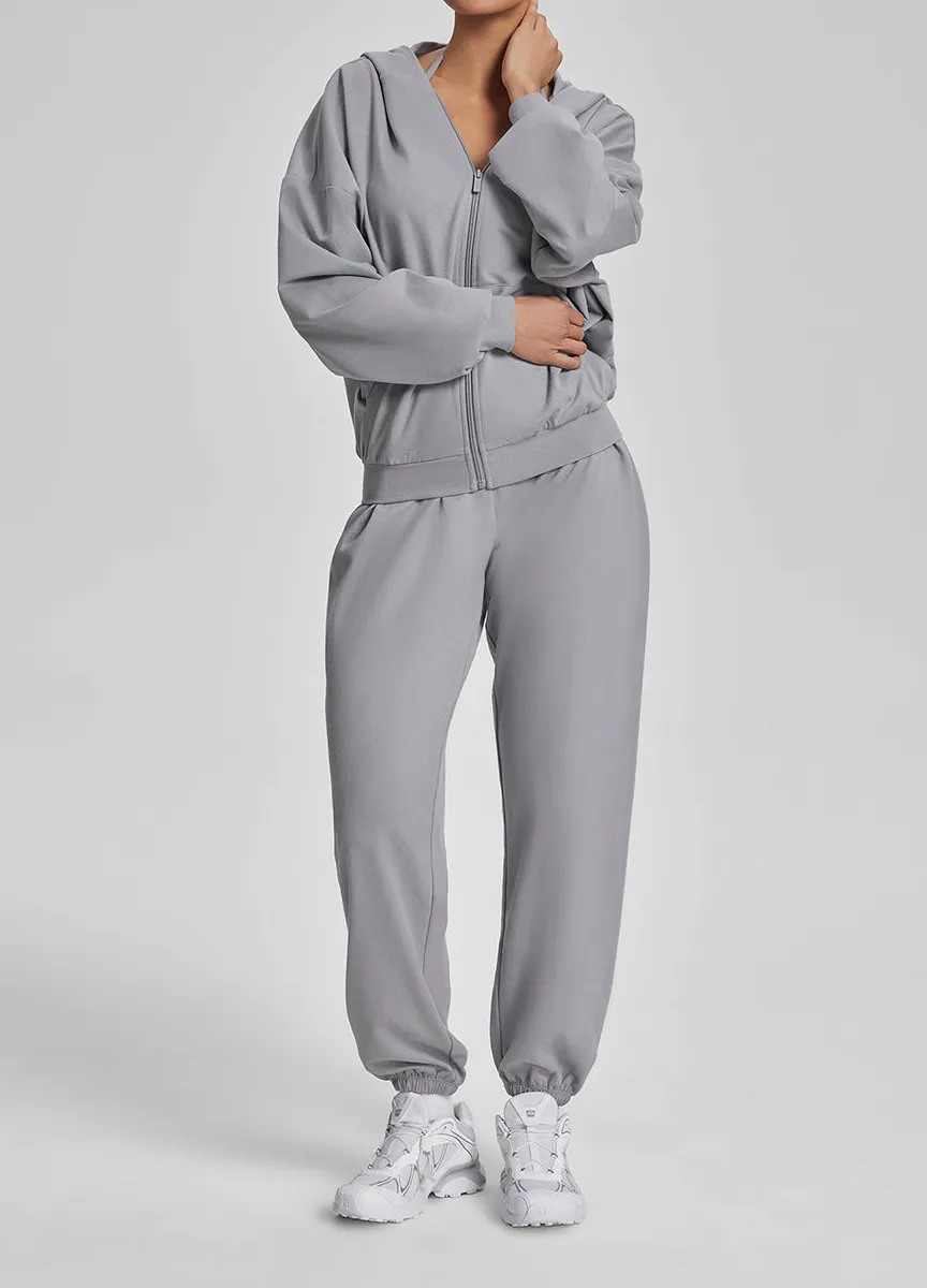 Soft Oversized Weekend Zip Hoodie