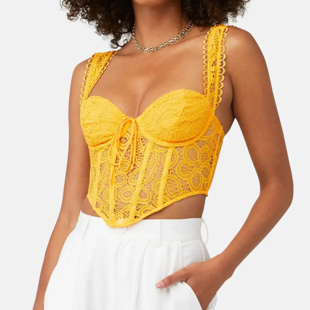 Classic Cotton Cropped Corset Tank Top