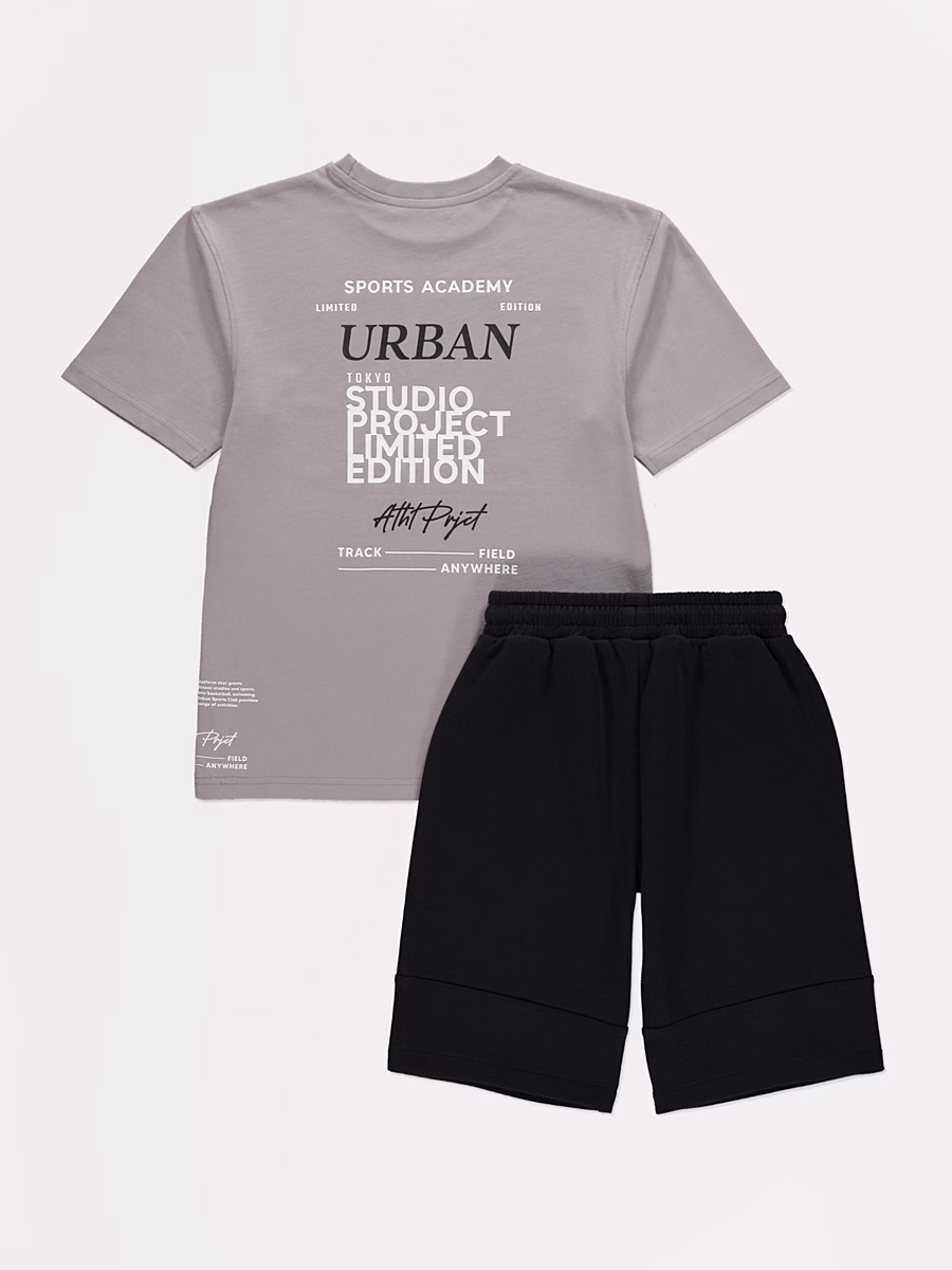 Urban Athl. T-shirt and Shorts Set detail 1