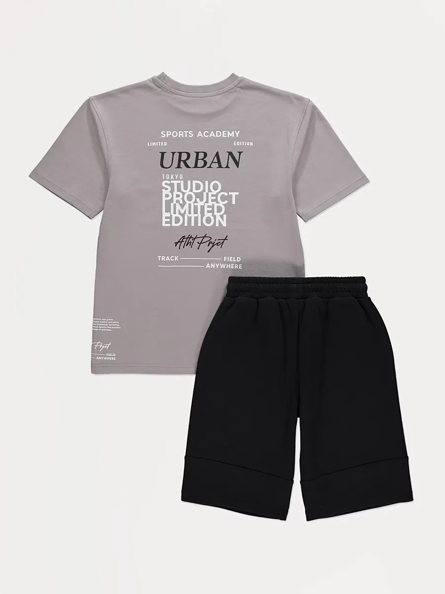 Urban Athl. T-shirt and Shorts Set
