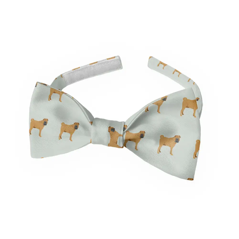 Shar Pei Pattern Bow Tie
