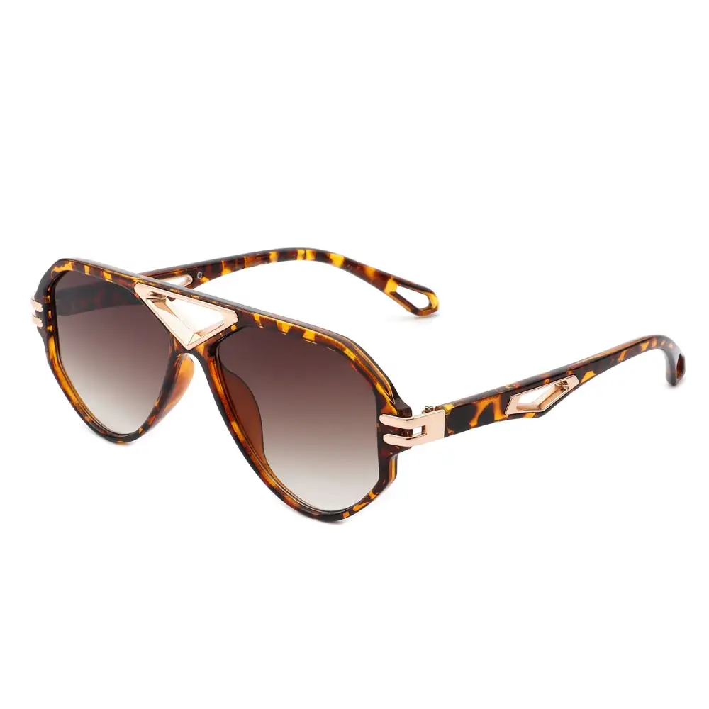 Jelly Round Geometric Frame Sunglasses