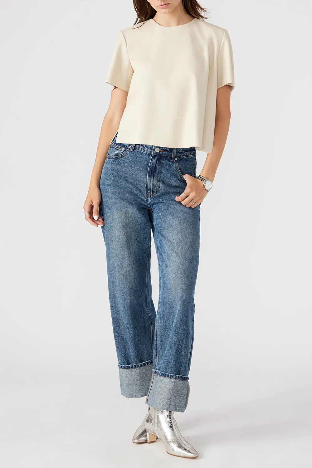 SHORT TOP BLACK
