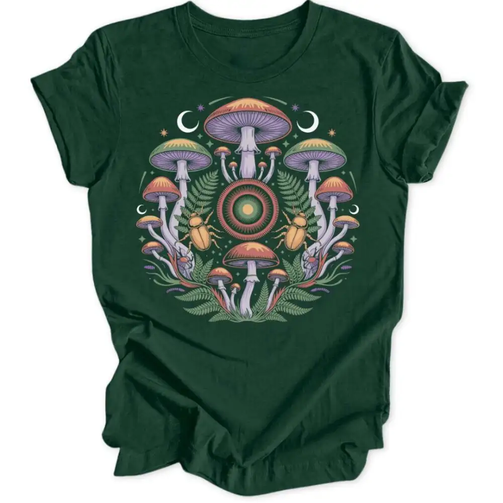 Sacred Mushrooms Unisex T-Shirt