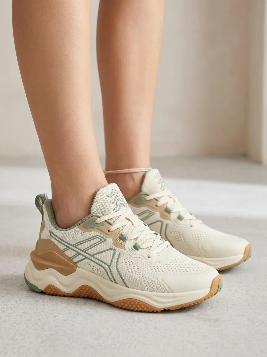 Training Geometric Minimalist Fit Unisex Sport Sneakers
