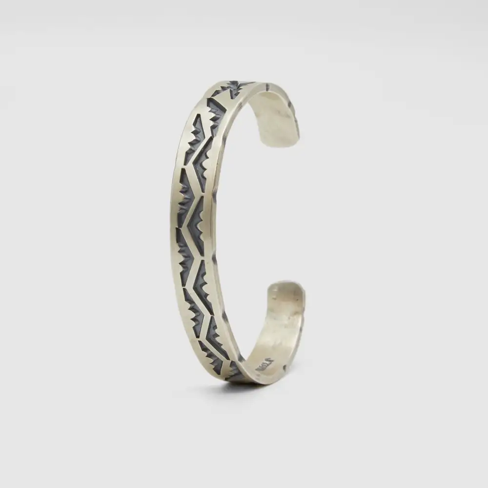 Hand Stamped Cuff Bracelet