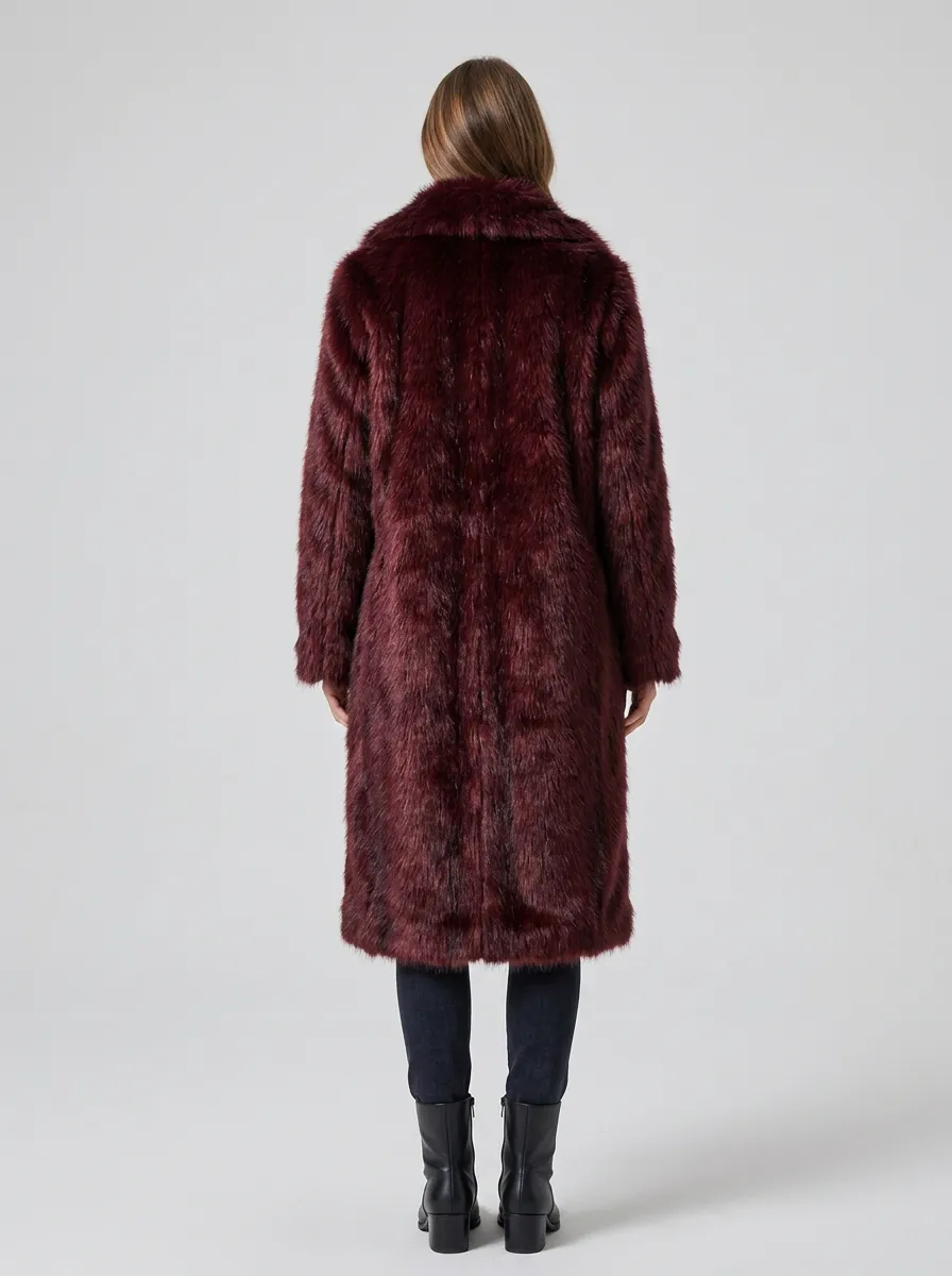 Women's Faux Fur Winter Coat