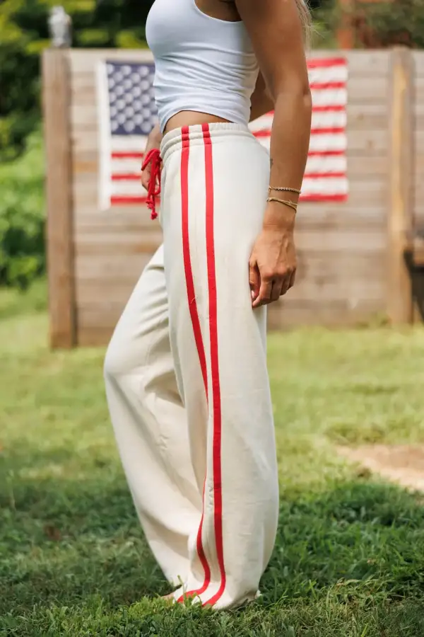 Striped Casual Pants
