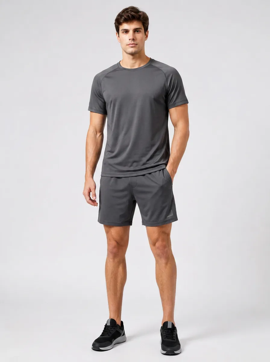 Men's Casual Training Fitness Athletic Set