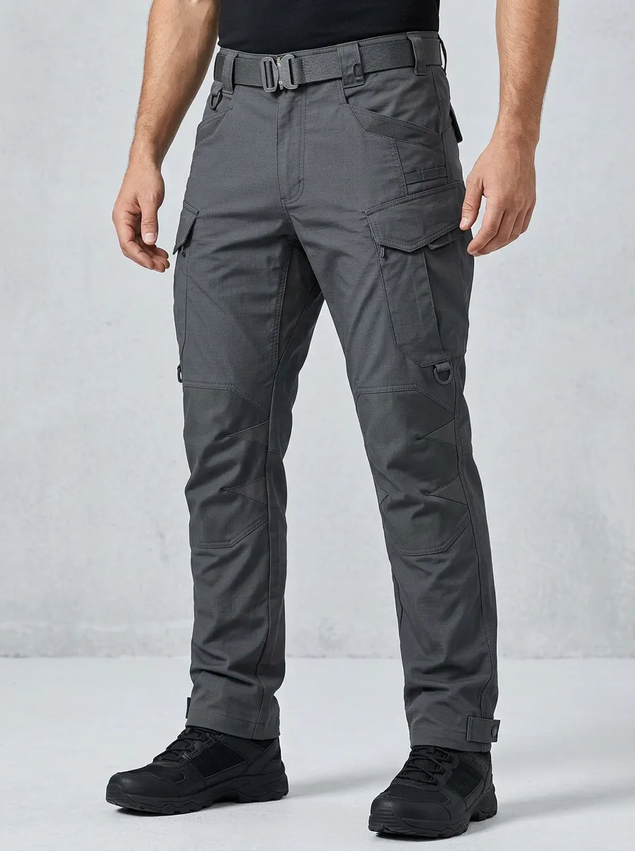 Men's Functional Trail Multi-Pocket Waterproof Tactical Cargo Pants