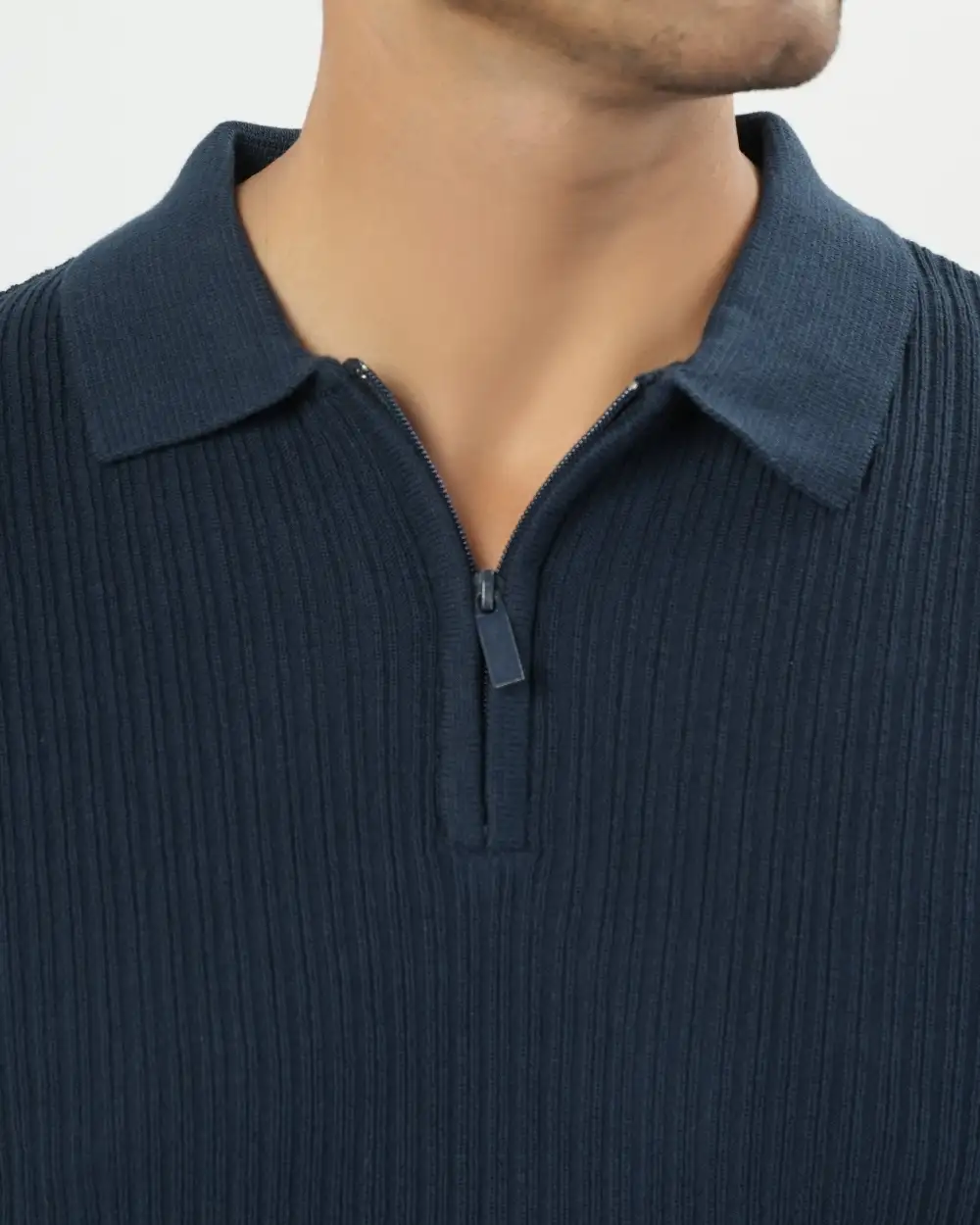 Men's Refined Regular Fit Polo Collar T-Shirt