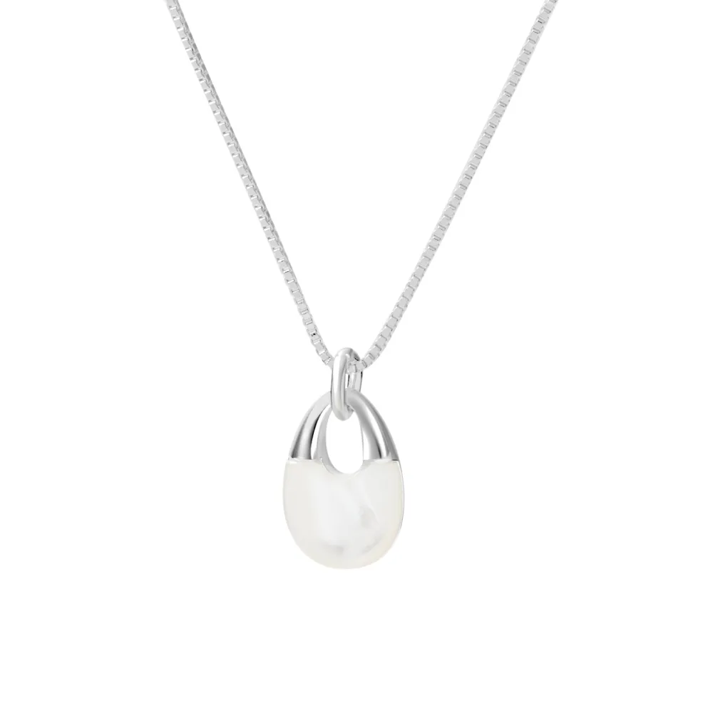 Serene Cloud Pendant Necklace