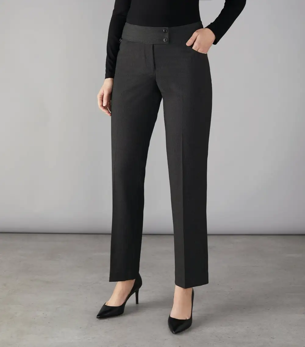 Women's Narrow Leg Stretch Suit Trousers