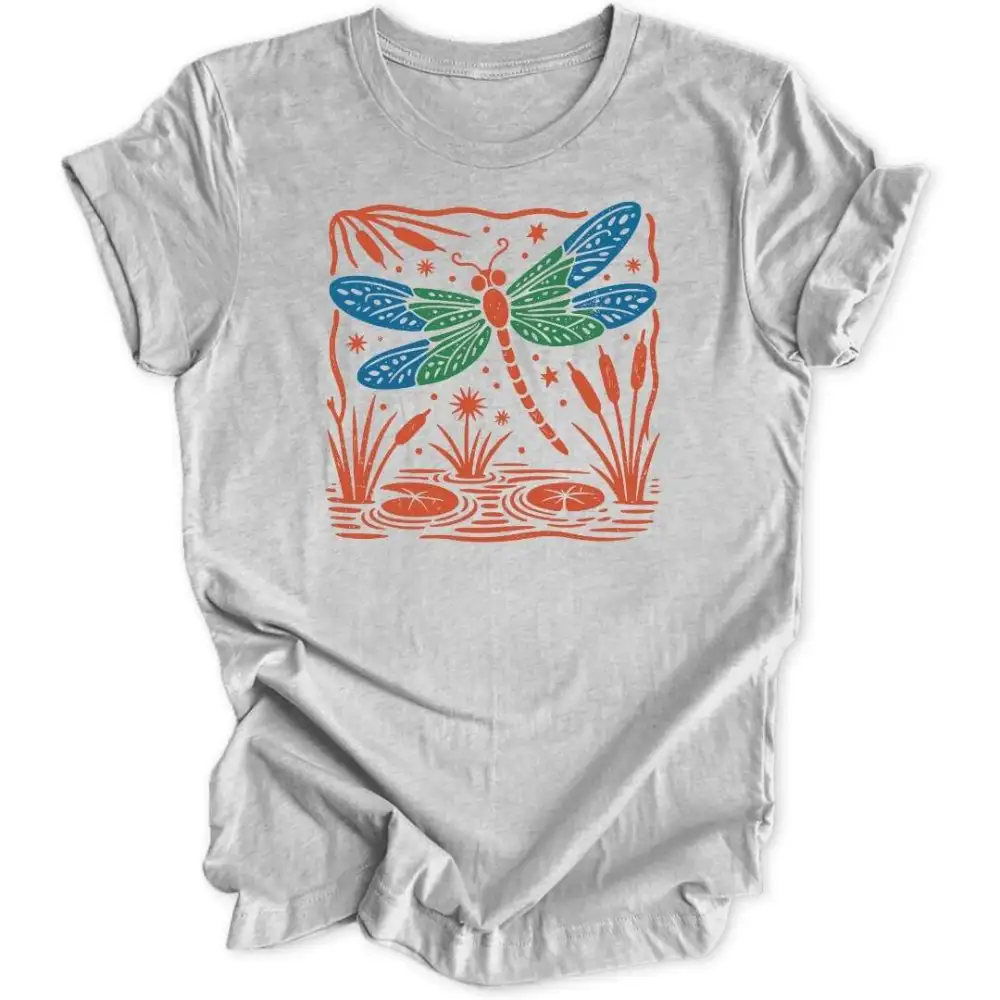 Folk Art Dragonfly Unisex T-Shirt