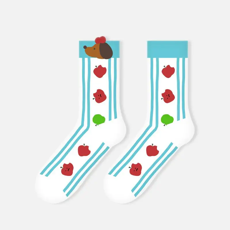 Toaster Popping Bacon Crew Socks