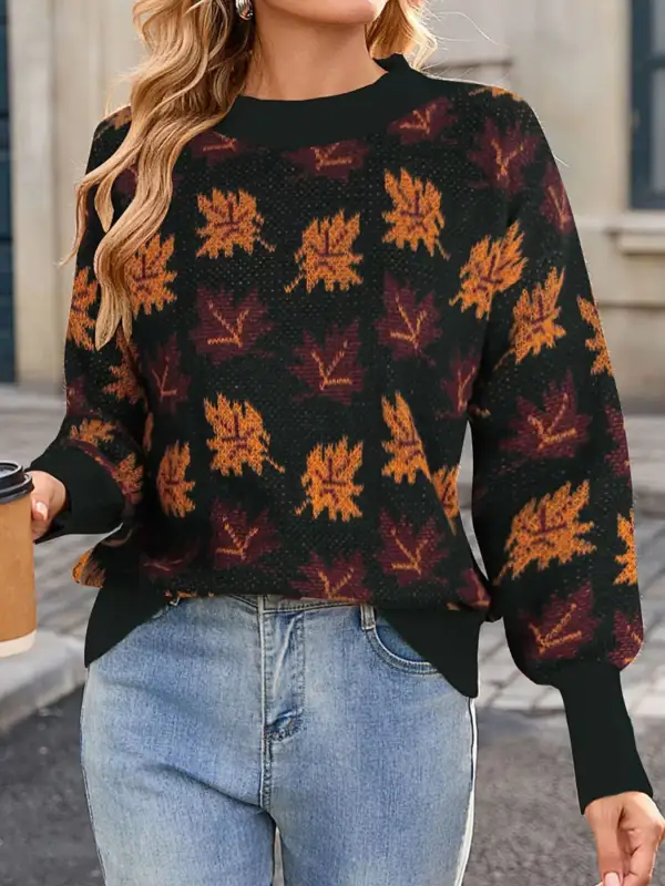 Mock Neck Everyday Sweater