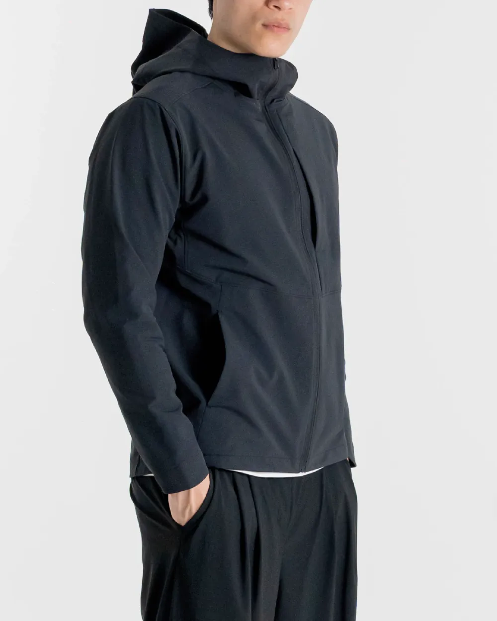 Stretch Hooded Softshell Jacket
