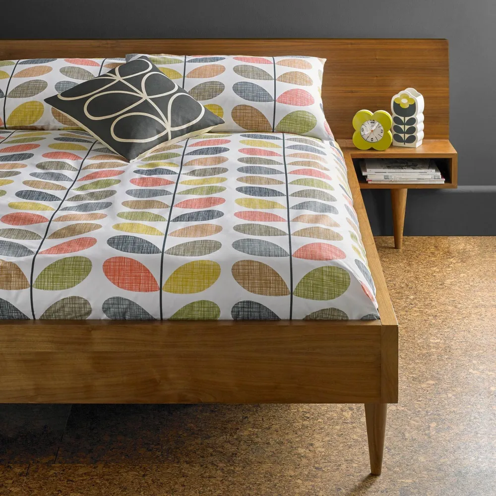 Relaxed Bedroom Printed Cotton Duvet Cover Set