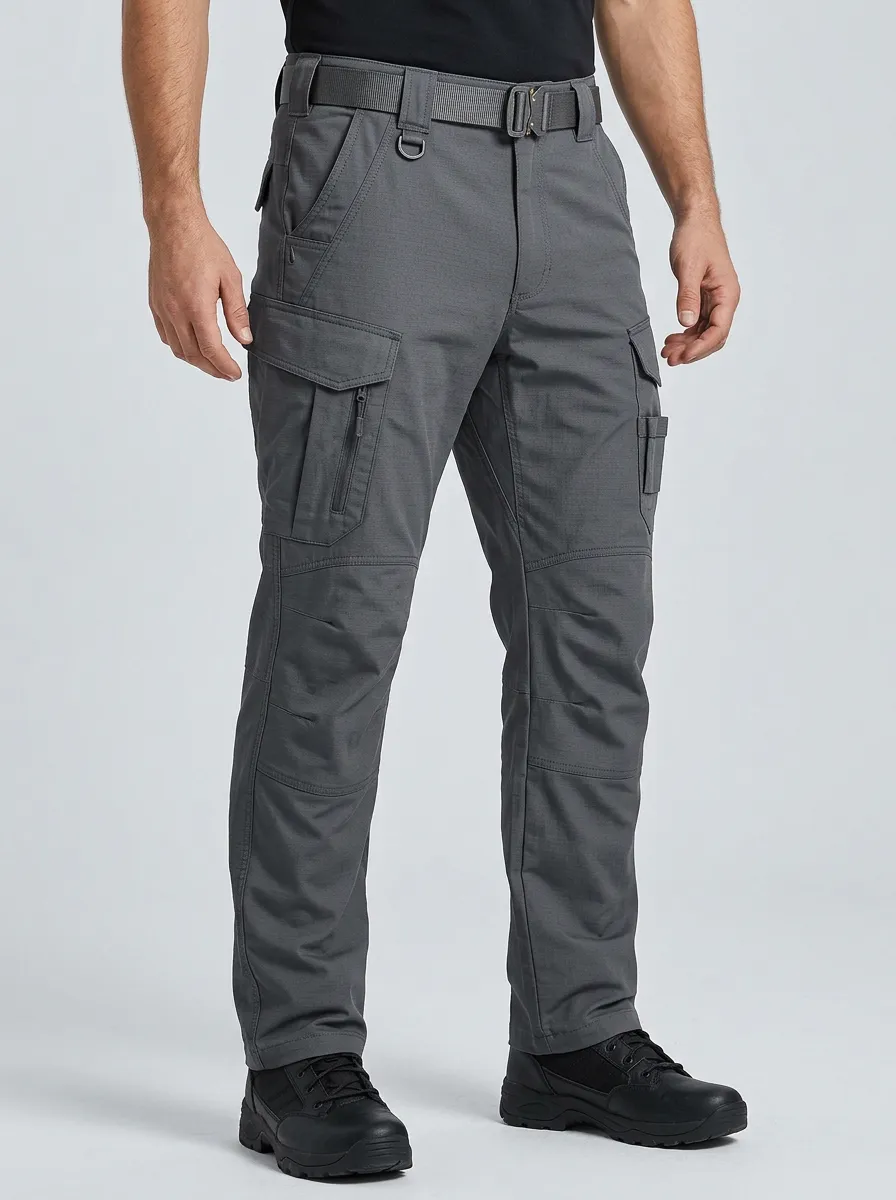 Men's Classic Multi-Pocket Waterproof Tactical Cargo Pants