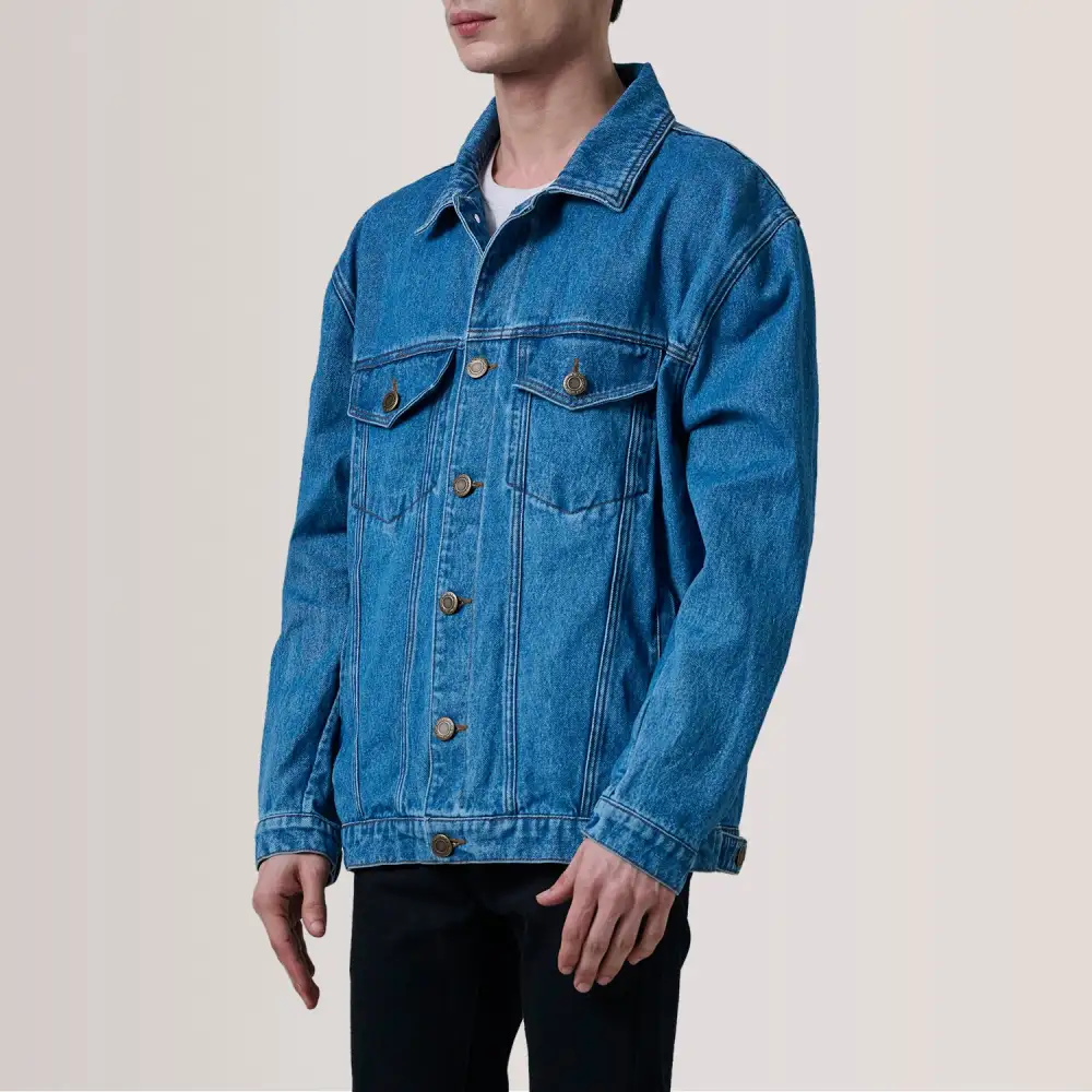 Relaxed Denim Trucker Jacket