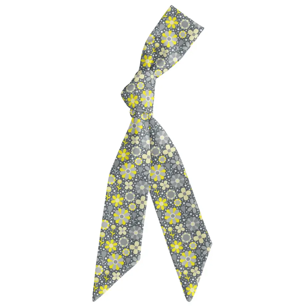 Bloom Floral Pattern Hair Scarf