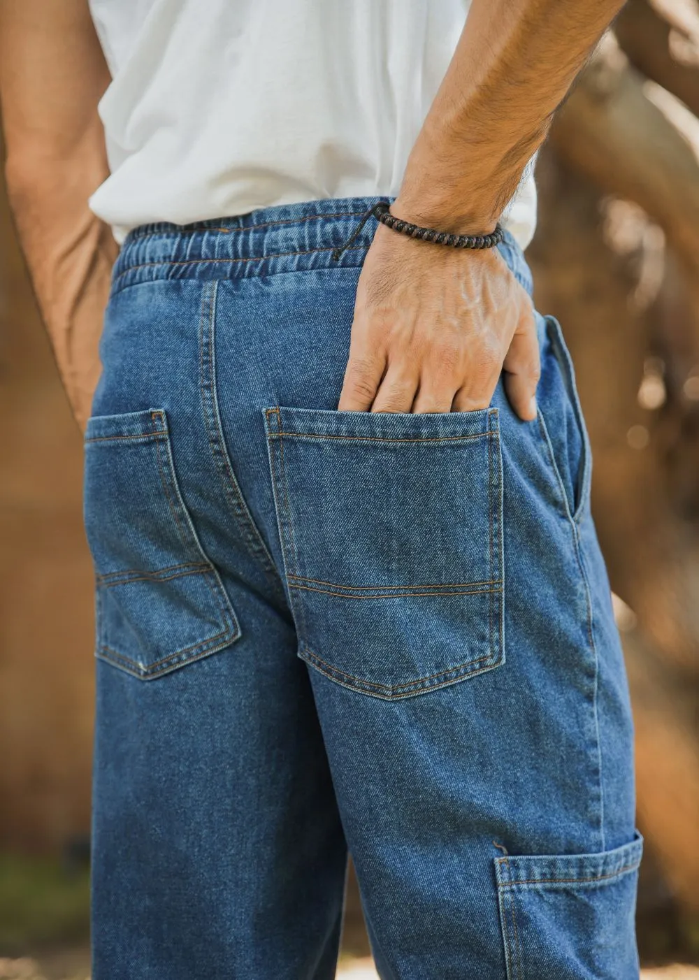 Relaxed Jogger Jeans