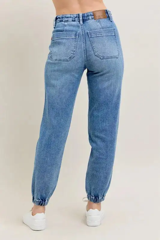 High Waist Denim Pants