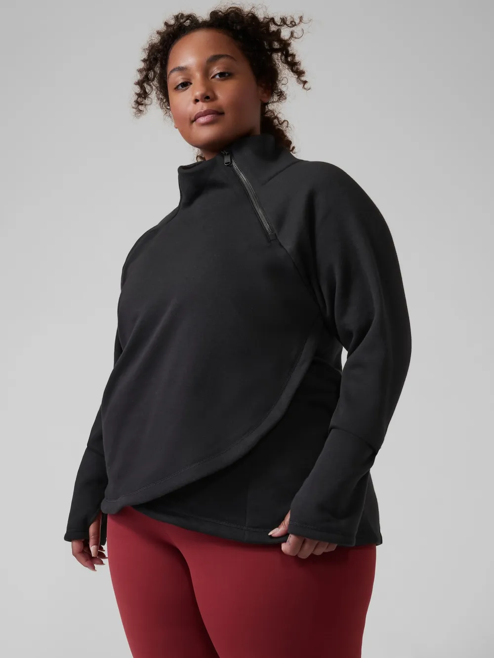 Cozy Karma Asym Pullover