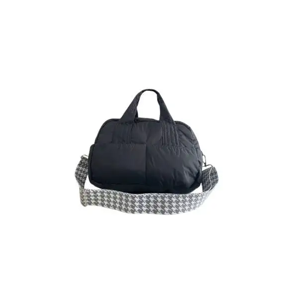 Fluffy Duffle Bag with Strap (Small)