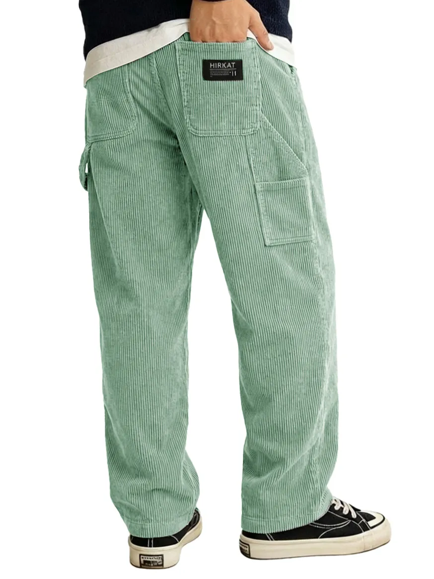 Structured Utility Pocket Relaxed Pants