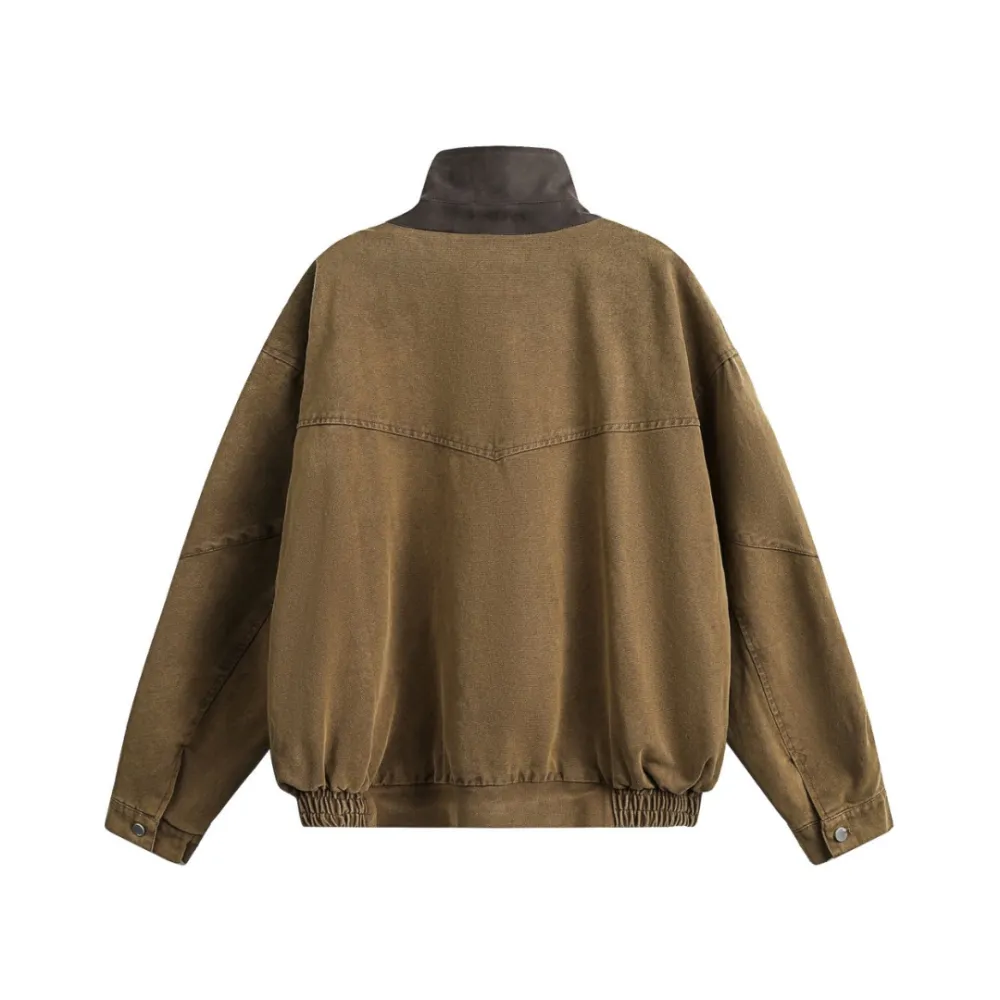 Buckle Collar Utility Jacket