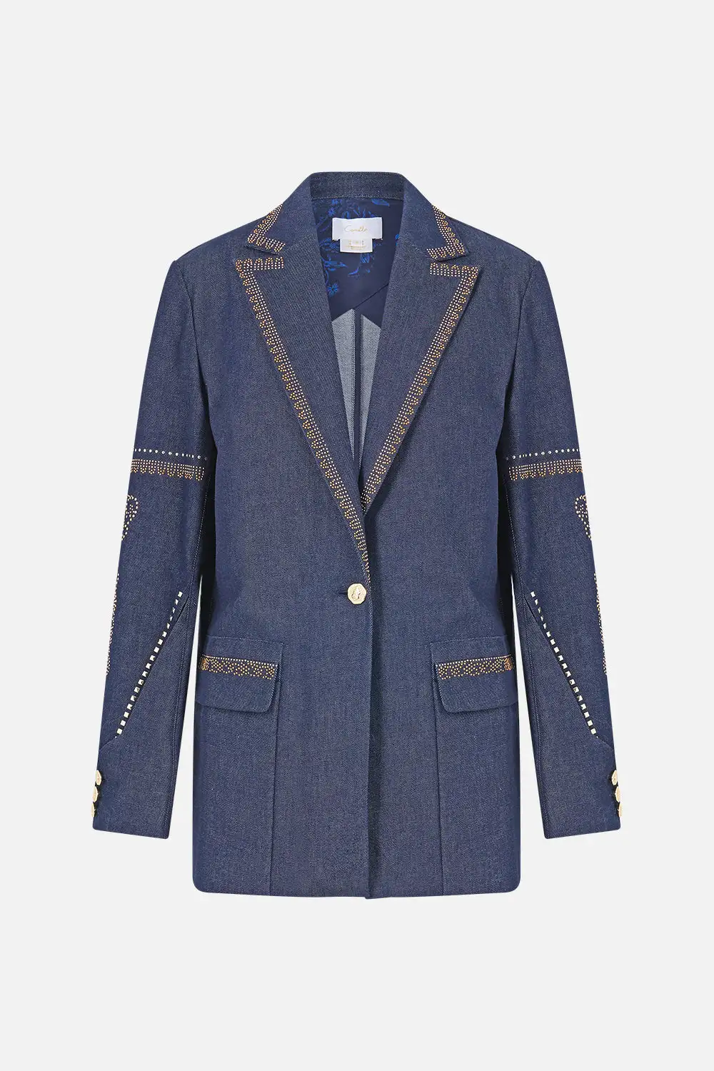 Jacket with Sleeve Cut Out Detail