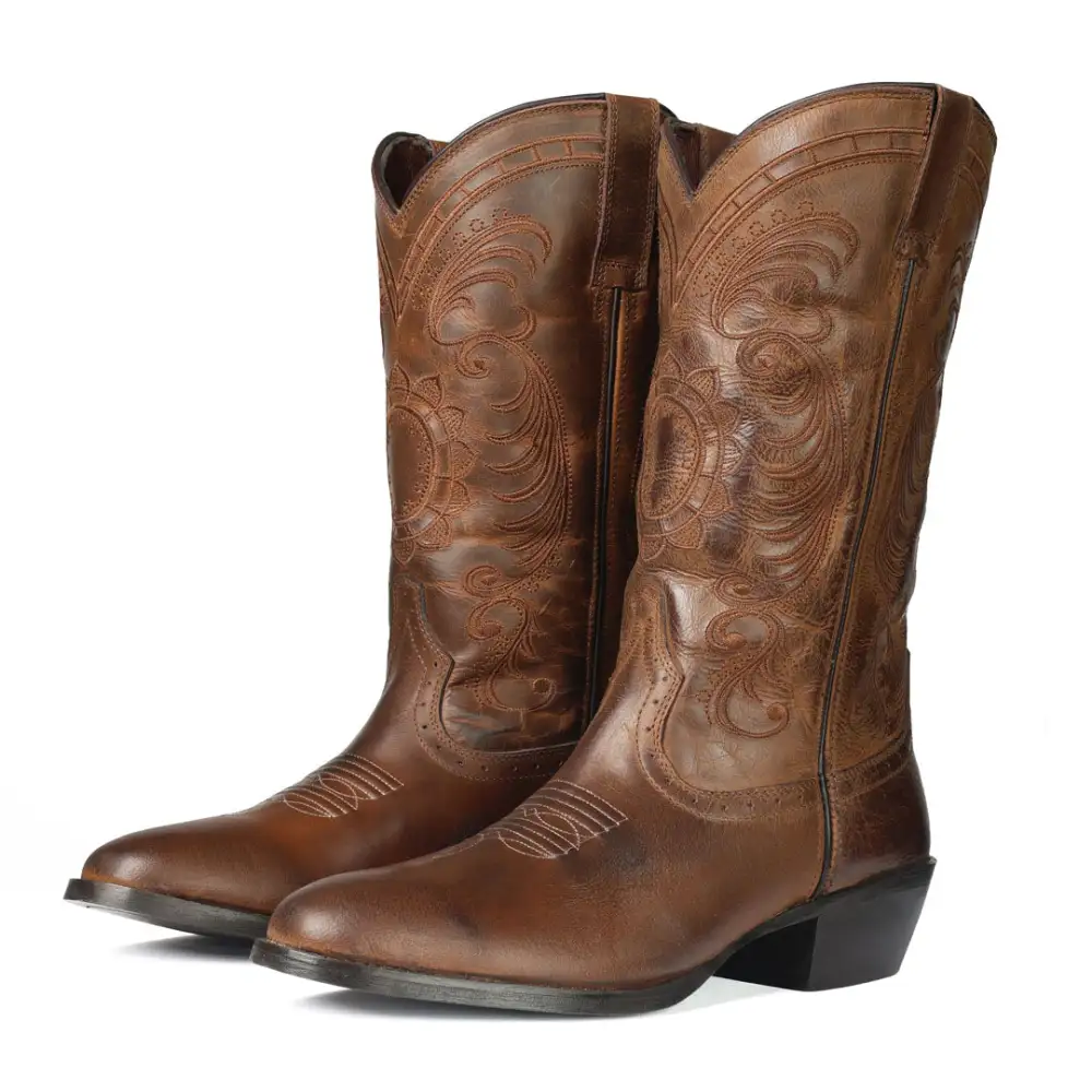 Durable Classic Shaft Men's Western Boots