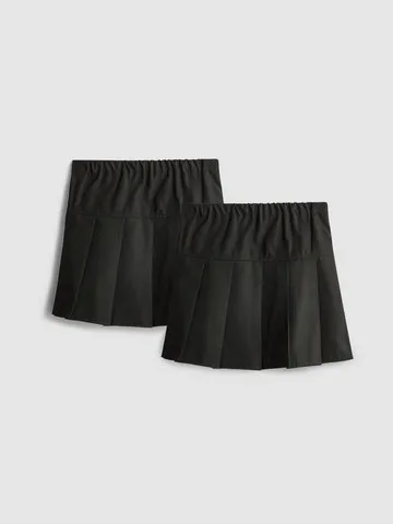 3-7yrs | 2pk Pleated School Skirts