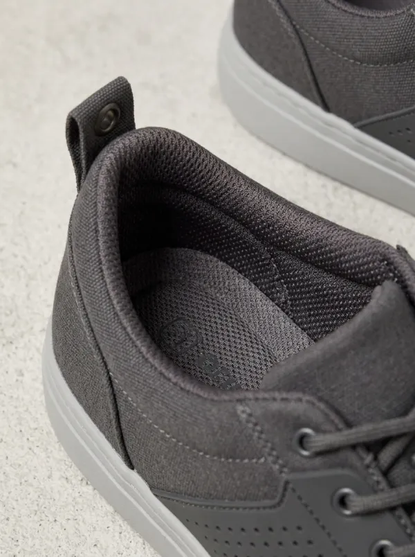 Men's Perforated Minimal Canvas Sneakers