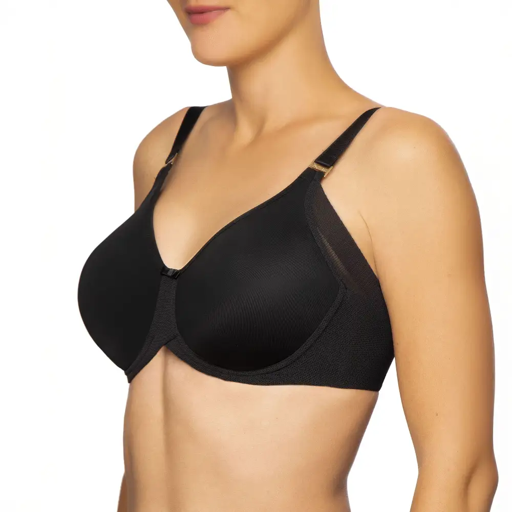 Women's Minimizer Full Coverage Underwire Adjustable Straps Mesh Smoothing Bra