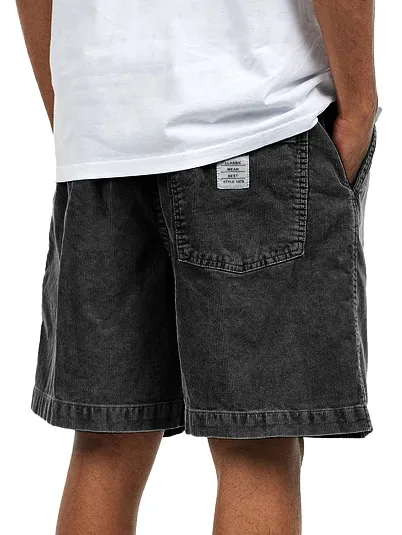 Corduroy Pocket Relaxed Shorts