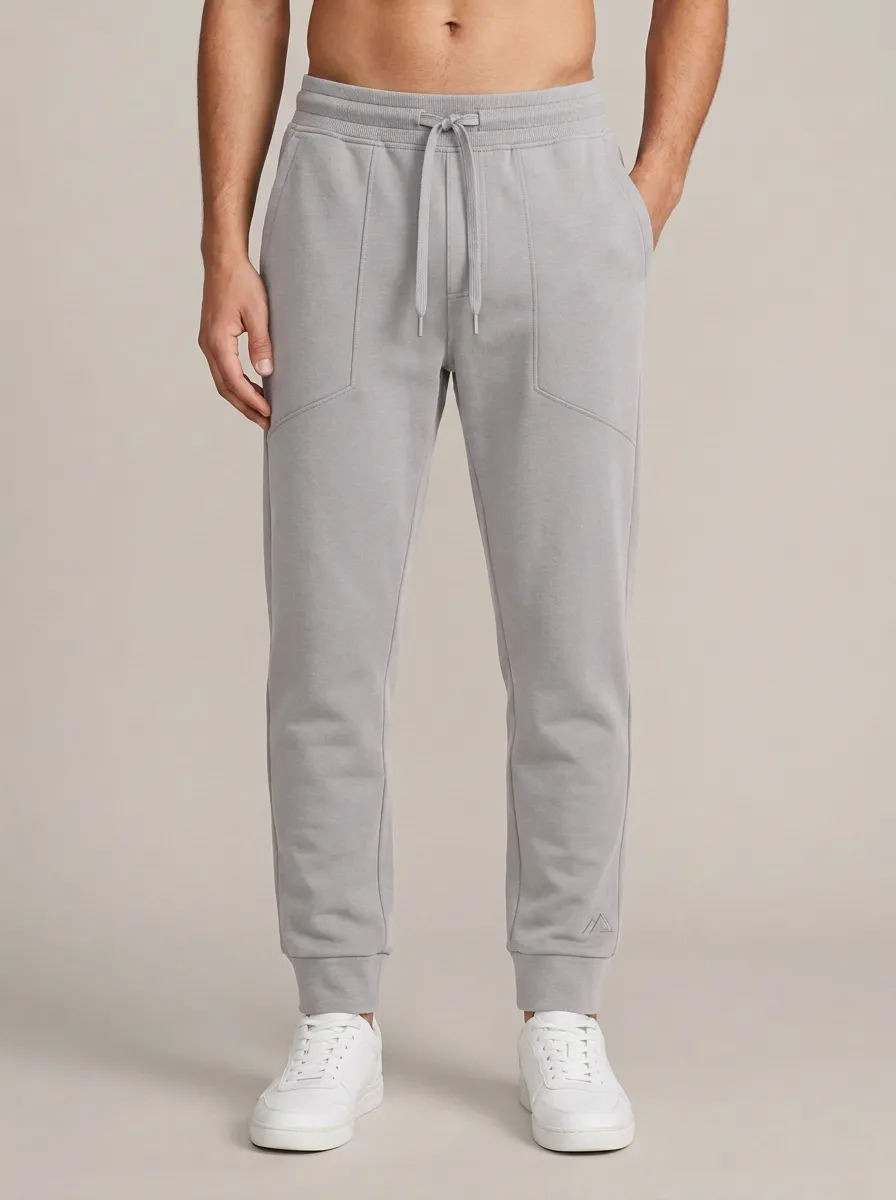 Men's Mountain Graphic Fitness Athletic Jogger Pants