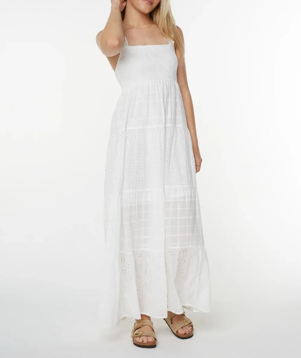 Pure Color Chiffon Lightweight Summer Dress