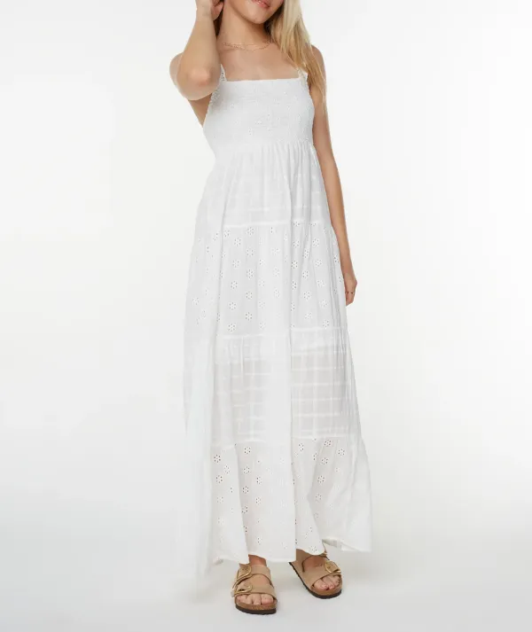 Pure Color Chiffon Lightweight Summer Dress