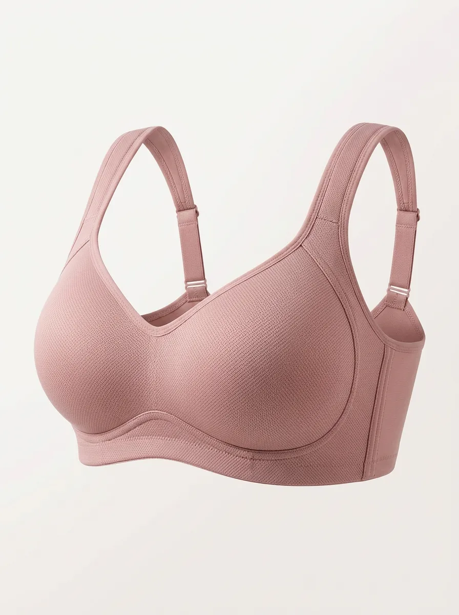 Women's Full-Coverage Textured Bra