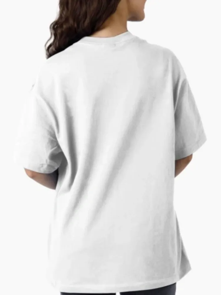 Women's casual light and fresh printed round-neck short-sleeved T-shirt