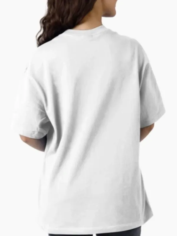 Women's casual light and fresh printed round-neck short-sleeved T-shirt