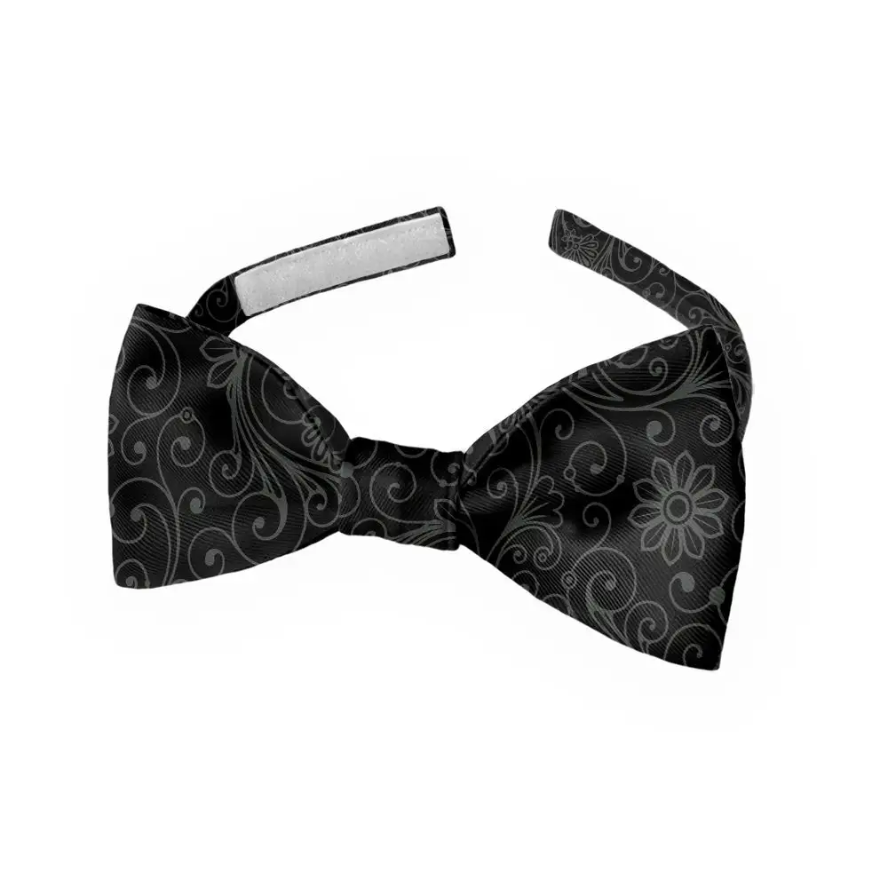 Decadence Paisley Motif Bow Tie