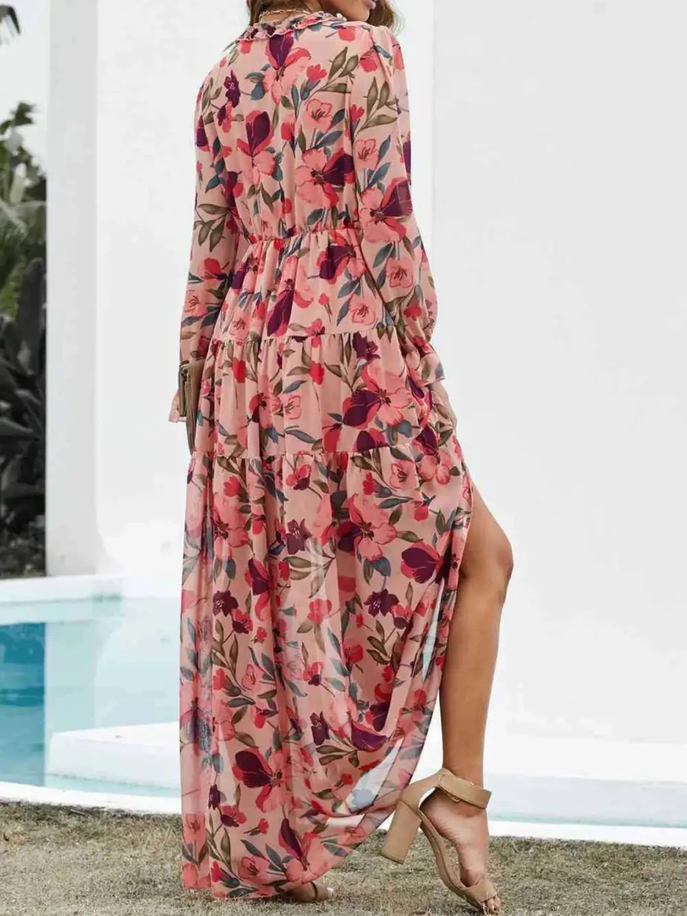 Soft Printed A-Line Dress
