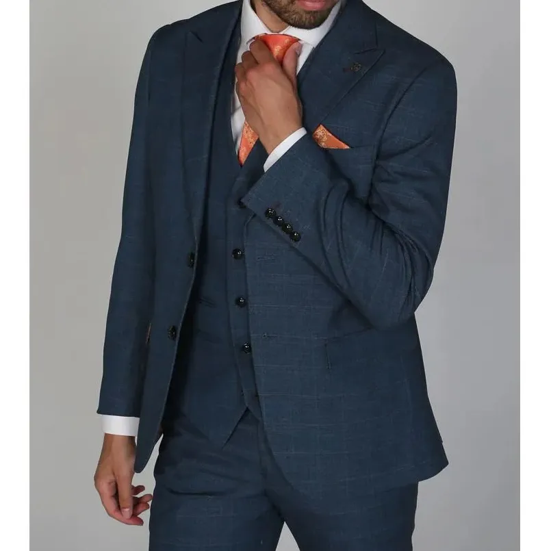 Viceroy Men S Blue Check Blazer