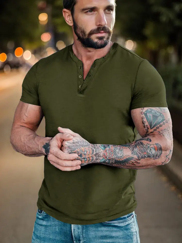 Smooth Stretch Knit T-Shirt
